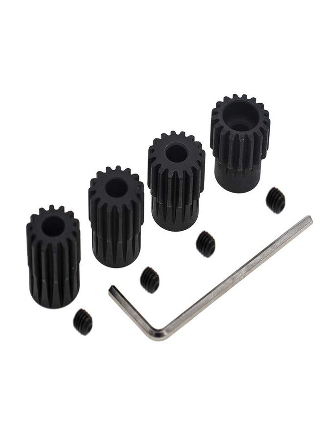 GTHELE 4pcs 32p Pinion Gear 5mm Set Hardened 14T 15T 16T 17T 32 Pitch Gears RC Upgrade Part with Screwdriver - Image 4
